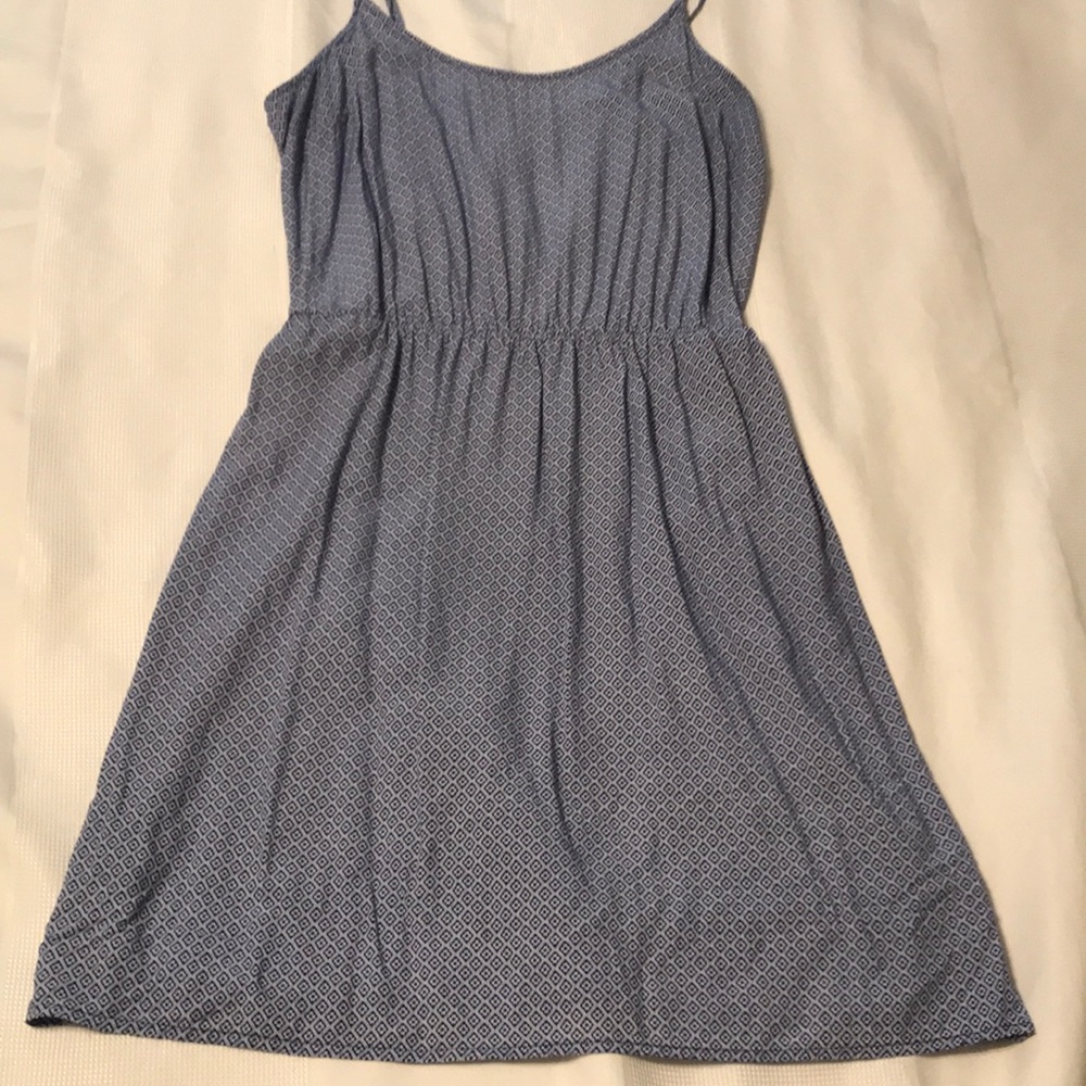 2/$15 Spaghetti Strap Blue Dress